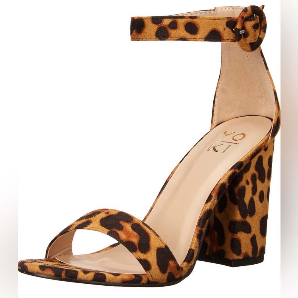 YOKI brand cheetah heels